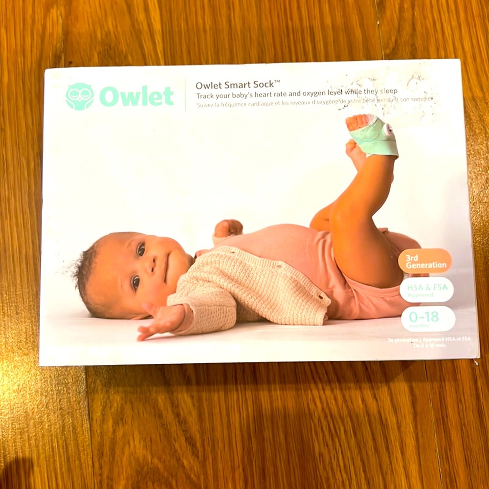 NIB Owlet Smart Sock 3rd Generation